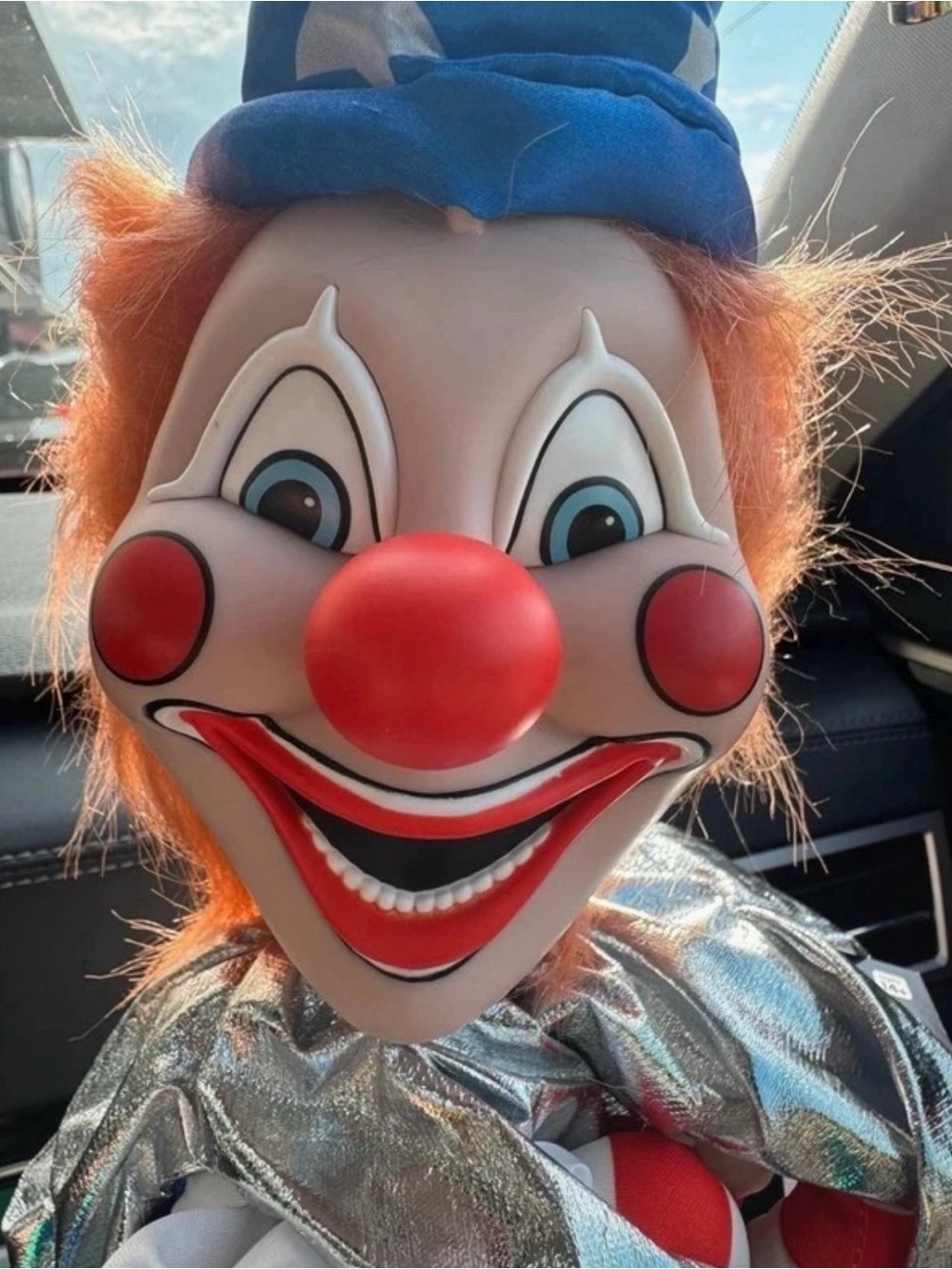 Spirit Halloween Poltergeist Clown Plush 39" Prop Doll NWT